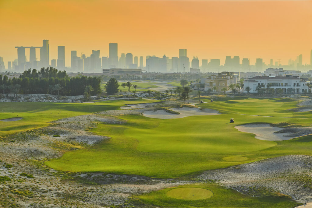 interseed turf conversion saadiyat beach club